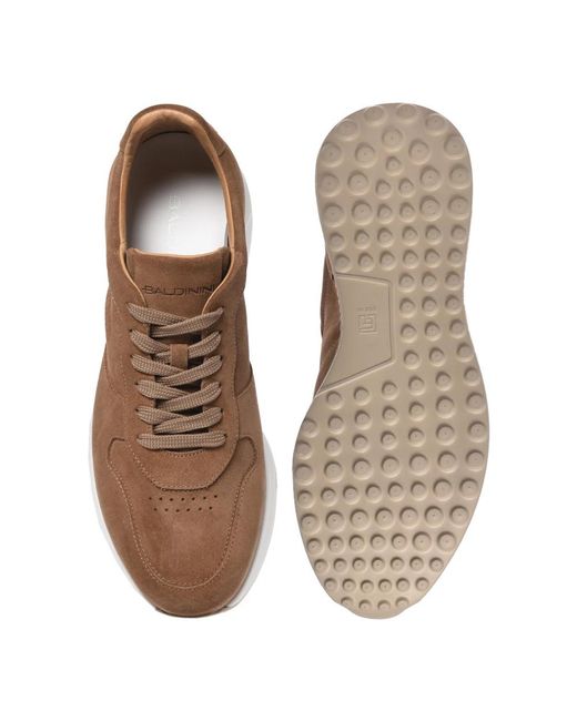 Baldinini Brown Sneakers for men