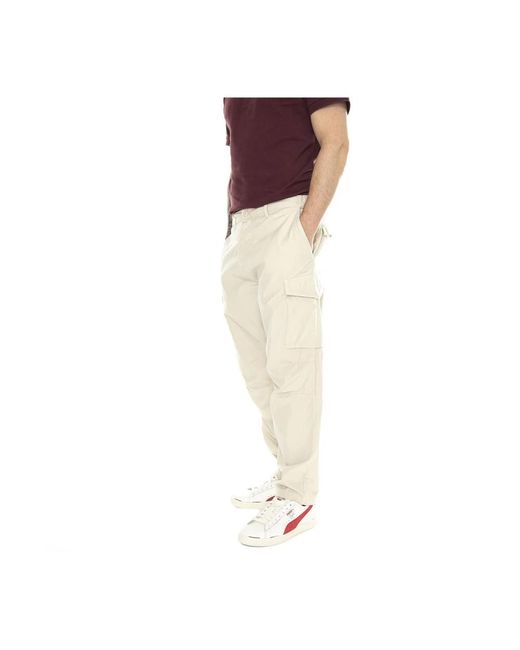 Slim-Fit Trousers Edwin de hombre de color Natural