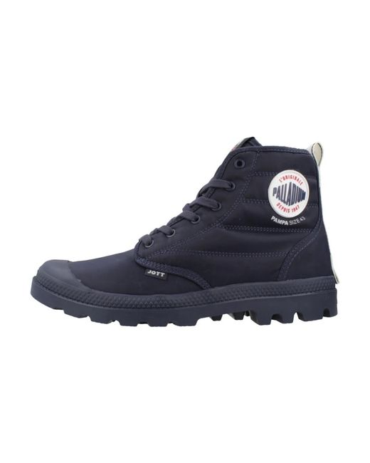 Lace-Up Boots di Palladium in Blue da Uomo