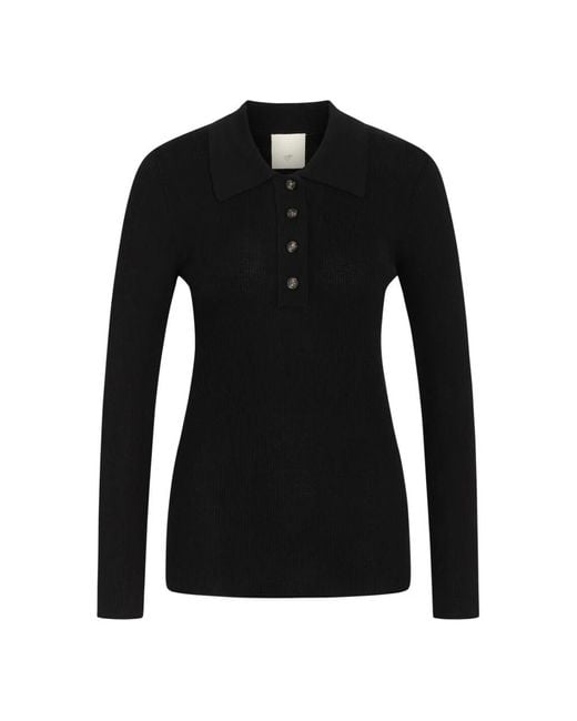Maglione in lana merino di Heartmade in Black
