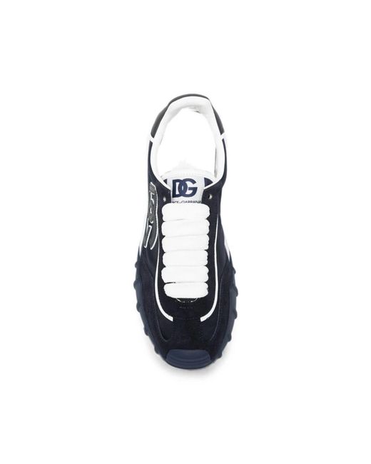 Dolce & Gabbana Blue Sneakers for men