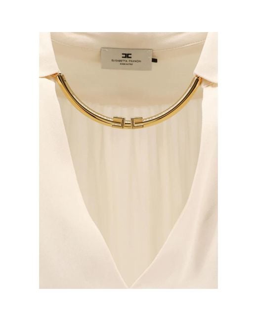 Elisabetta Franchi Blouses in het White