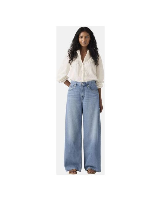 Levi's Jeans ,Blauw ,Wide Jeans in het Blue
