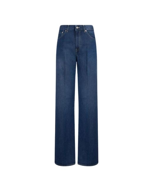 Dondup Blue Wide Jeans