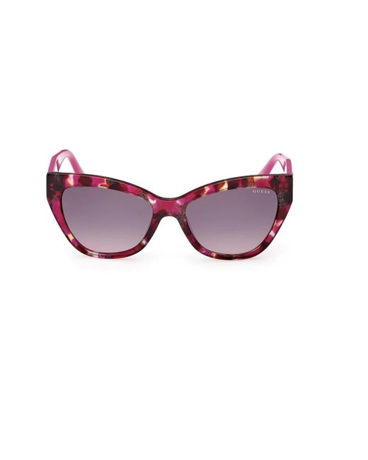 Guess Purple Sunglasses
