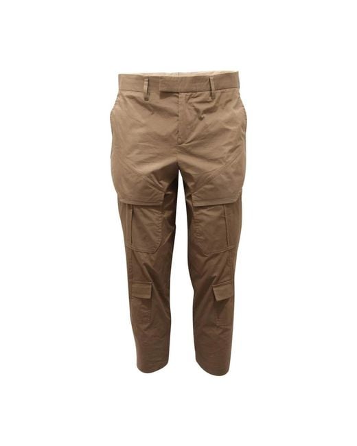 Neil Barrett Natural Slim-Fit Trousers for men