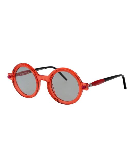 Kuboraum Red Stylische sonnenbrille mit maske p1