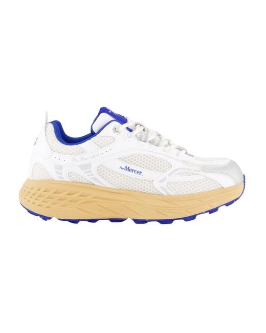 Mercer White Re-Run Max Grape Sneakers