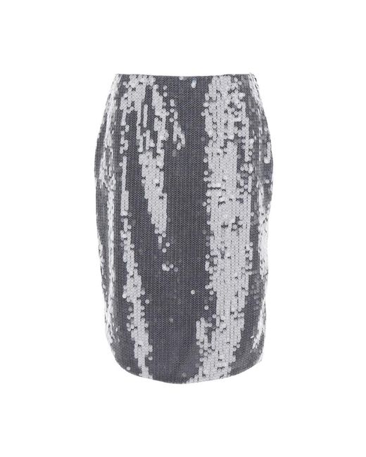 ROTATE BIRGER CHRISTENSEN Gray Midi Skirts