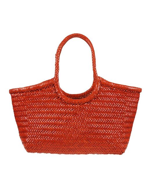 Dragon Diffusion Red Blauer Shopper Mit Gewebtem Design
