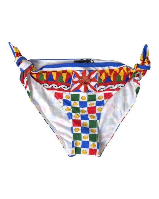 Dolce & Gabbana White Bikinis