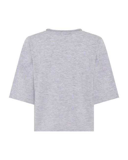 Bruuns Bazaar T-Shirts in het Gray