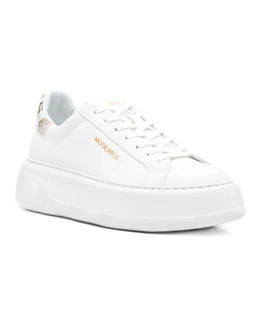 Woolrich White Sneakers