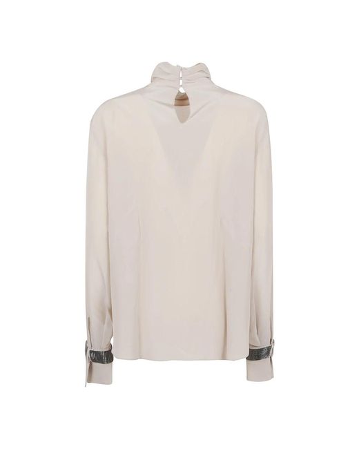 Brunello Cucinelli Blouses in het White