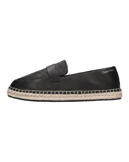 Espadrilles Calvin Klein en coloris Black