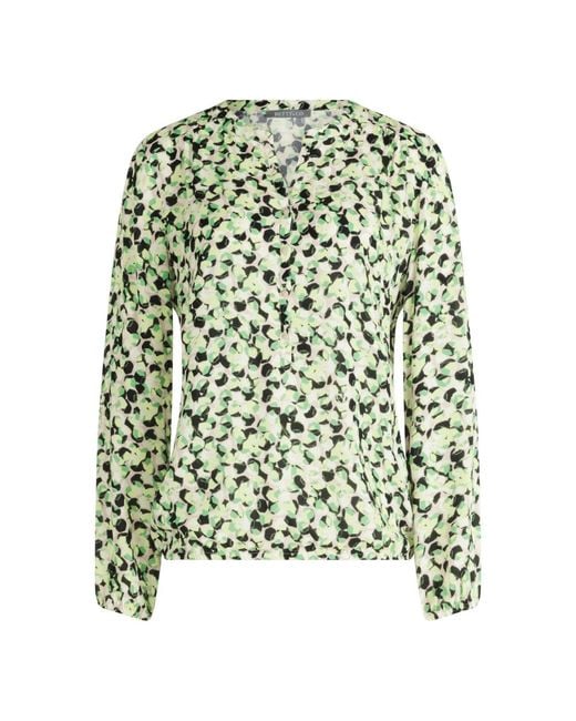BETTY&CO Green Bedruckte bluse