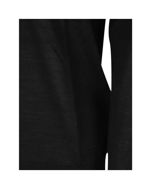 Golden Goose Deluxe Brand Black Round-Neck Knitwear for men