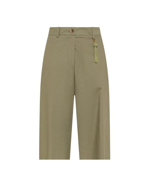 Seventy Green Straight Trousers