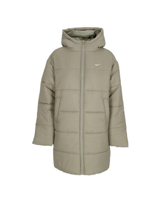 Nike Sportkleding Voor Therma-Fit Classic Parka Lichte Leger/Wit in het Gray