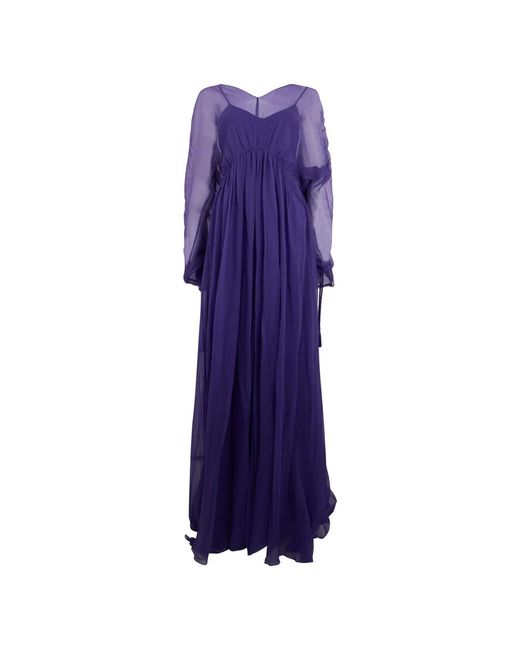 Alberta Ferretti Purple Gowns