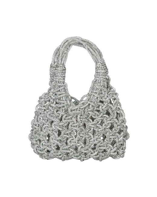 HIBOURAMA Gray Handbags