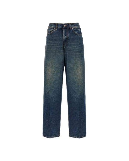Haikure Blue Straight Fit Jeans