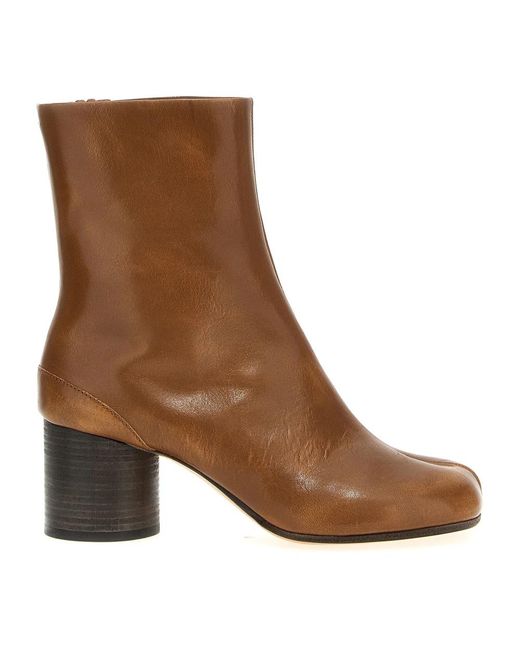 Maison Margiela Brown Heeled Boots