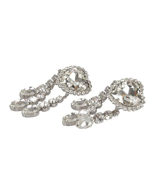 Alessandra Rich Metallic Earrings