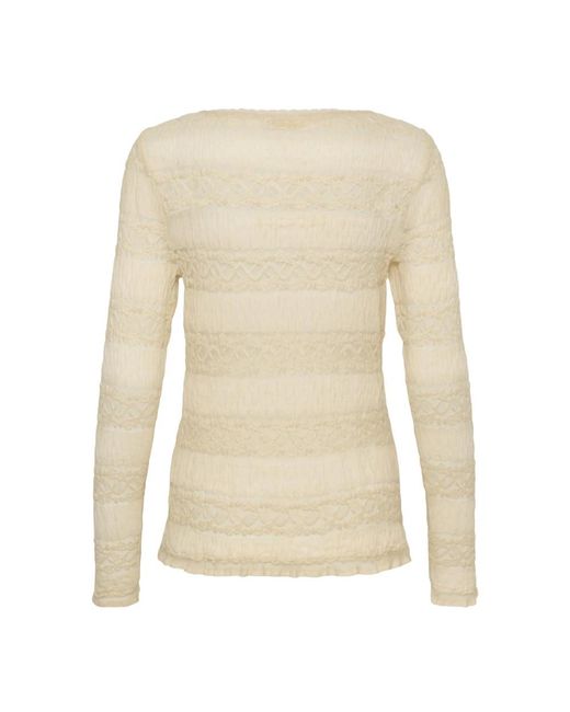 Blouses Cream de color Natural