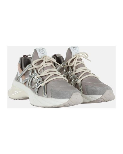 Pinko Gray Sneakers
