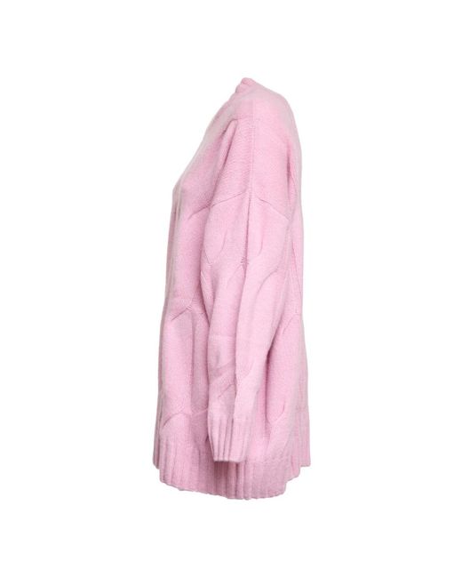 Allude Cashmere Knitwear in het Pink