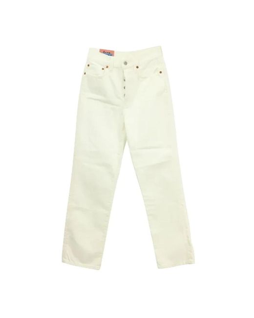 Acne Natural Baumwolle jeans