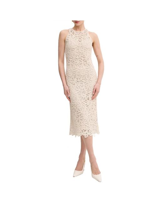 Patrizia Pepe Natural Midi Dresses