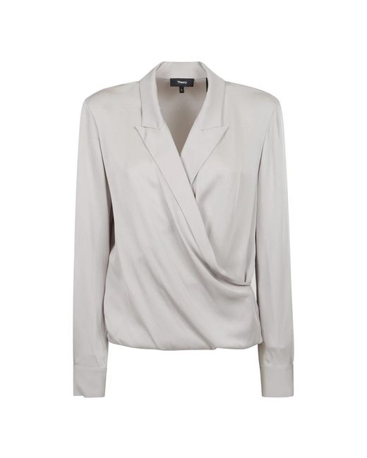 Theory Blouses in het Gray