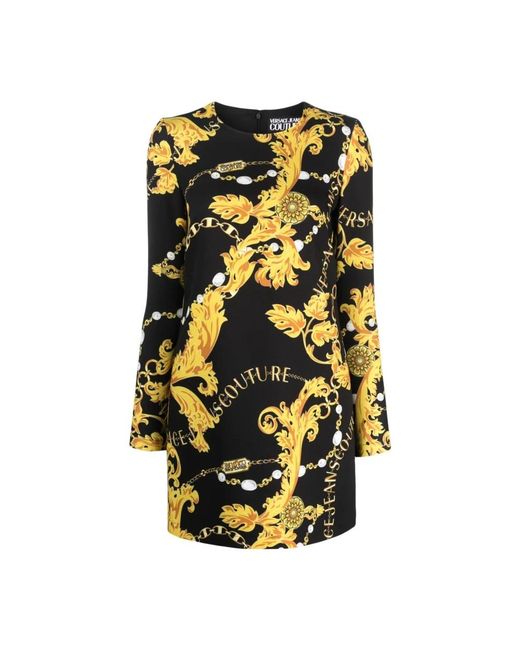 Versace Jeans Couture Black Short Dresses