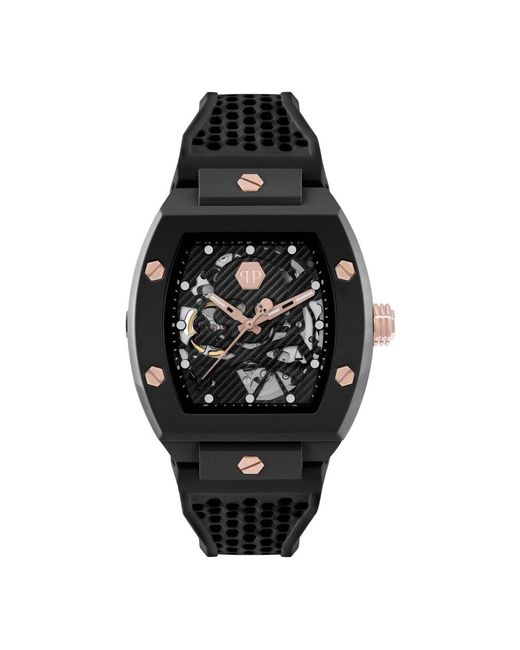 Orologio automatico uomo the $keleton ecoceramic di Philipp Plein in Black da Uomo