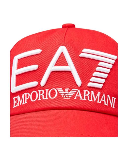Caps di EA7 in Red da Uomo