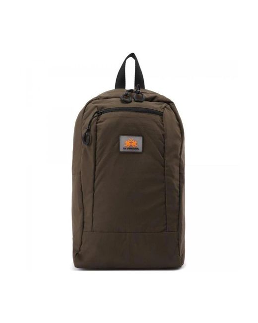 La Martina Brown Backpacks for men