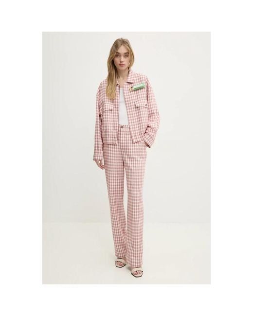 Light Jackets Moschino de color Pink