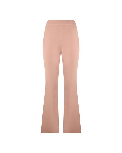 Alberta Ferretti Pink Wide Trousers