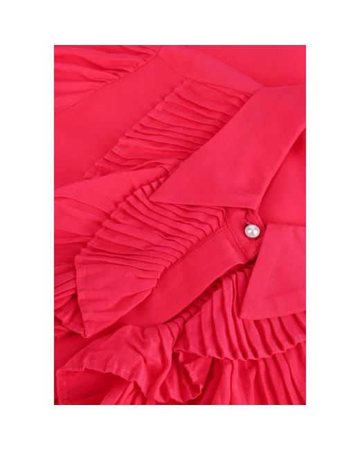 Suncoo Fuchsia Blouse Lamar in het Red