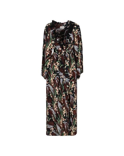 P.A.R.O.S.H. Black Maxi Dresses