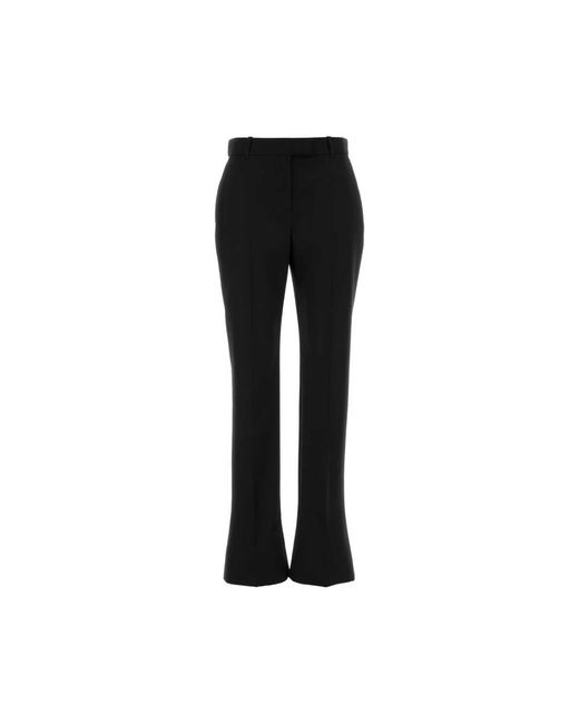 McQueen Black Wide Trousers
