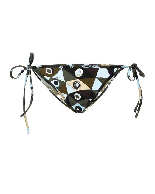 Emilio Pucci Black Bikinis