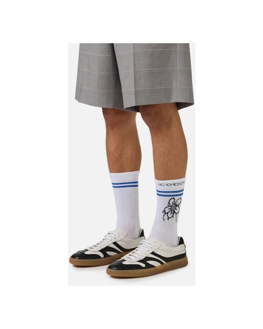 Socks Iceberg de hombre de color White
