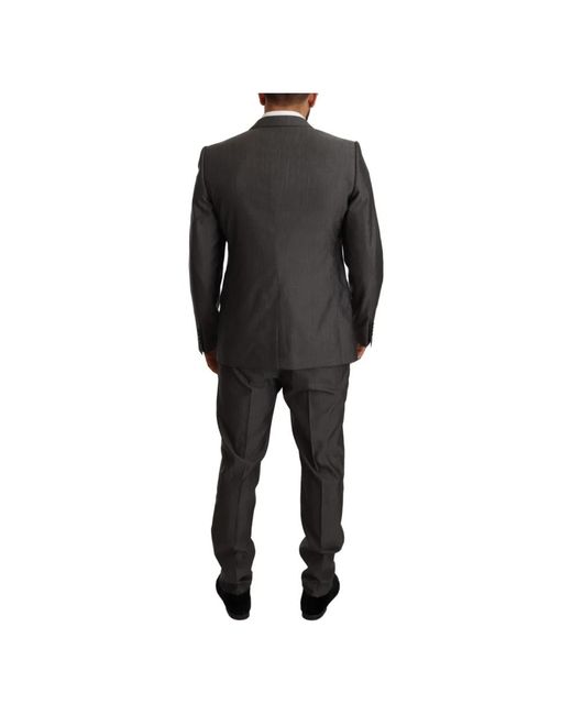 Single Breasted Suits Dolce & Gabbana de hombre de color Black