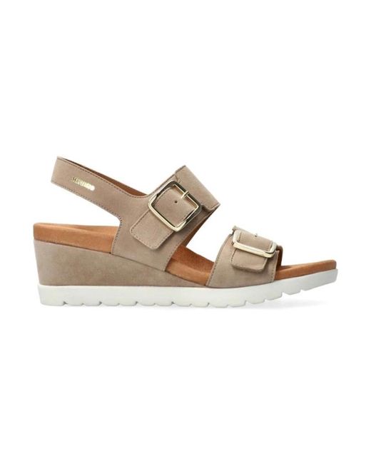 Mephisto White Flat sandals