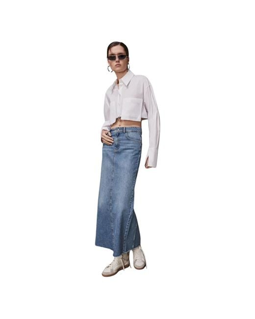 Denim Skirts di Patrizia Pepe in Blue
