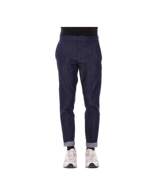 Dondup Blue Loose Fit Jeans for men