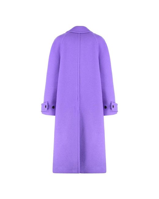 Gucci Purple Single-Breasted Coats